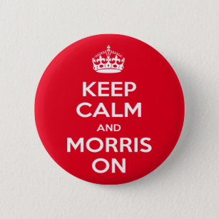 Morris Dancing 6 Cm Round Badge
