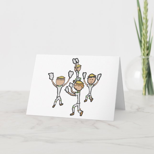 Morris Dancing Card (Front)