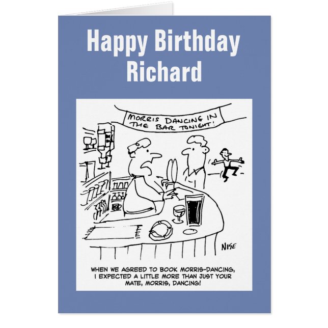 Morris Dancing in a Pub (Front)