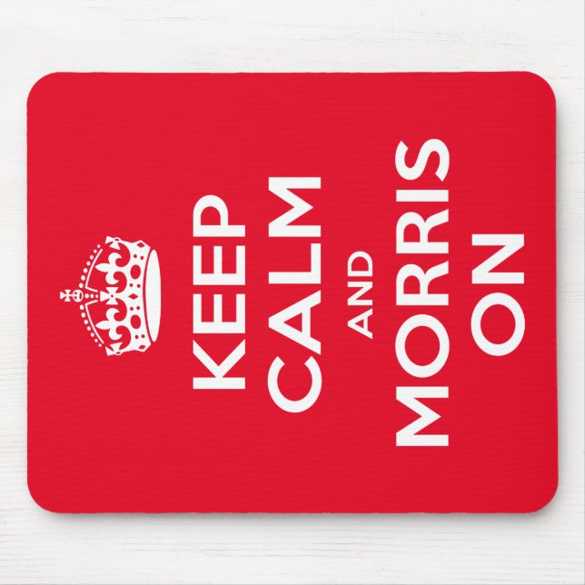 Morris Dancing Mouse Mat (Front)