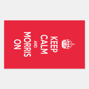 Morris Dancing Rectangular Sticker