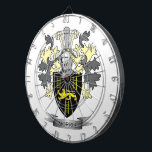 Morris Family Crest Coat of Arms Dartboard<br><div class="desc">Morris family crest,  Welsh Morris coat of arms. Unique gifts for men with Morris surname,  affordable gifts for women with Morris last name.</div>