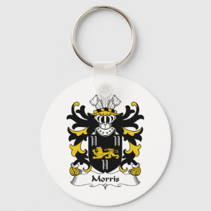 Morris Family Crest Key Ring