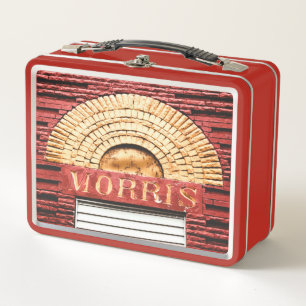Morris Family Name Metal Lunch Box