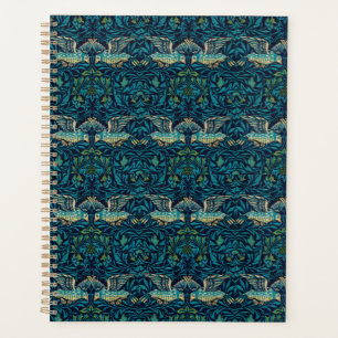 Morris - Flying Birds Floral Pattern Splicing Planner