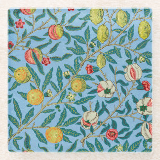 Morris - Four Fruits Glass Coaster