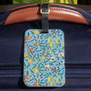 Morris - Four Fruits, popular pattern, Luggage Tag