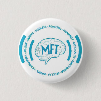 Morris Freethinkers 3 Cm Round Badge