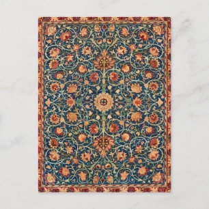 Morris - Holland Park, vintage carpet design Postcard