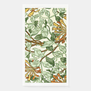 Morris - Honeysuckle green and gold Napkin