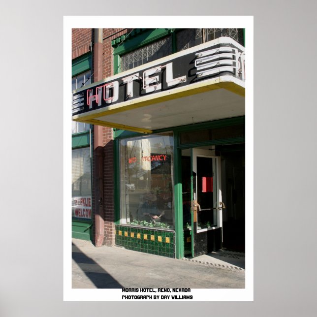 Morris Hotel, Reno, Nevada Poster (Front)