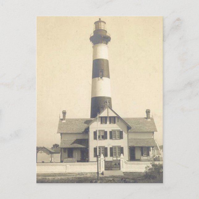 Morris Island Lighthouse Postcard (Front)