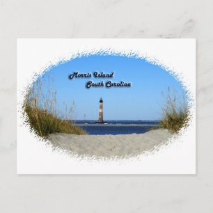 Morris Island -Lighthouse Postcard