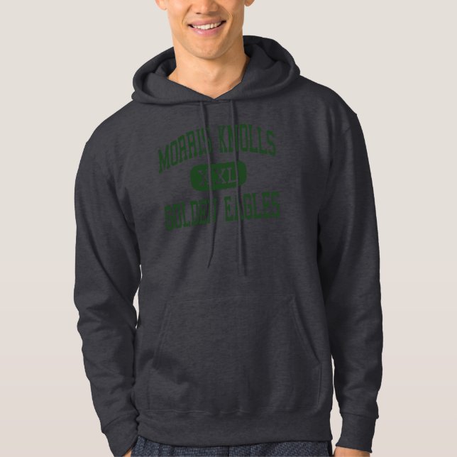 Morris Knolls - Golden Eagles - High - Rockaway Hoodie (Front)