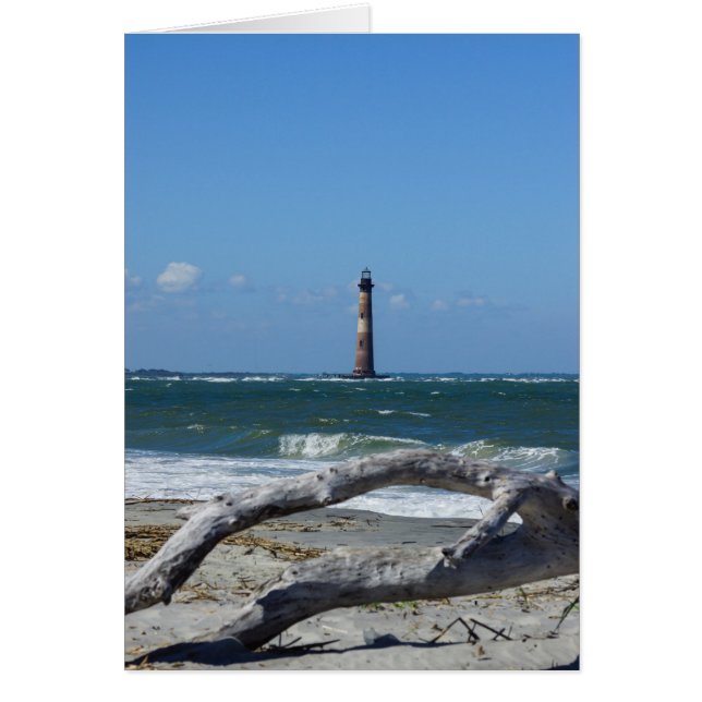 Morris Lighthouse And Tree Remains (Front)