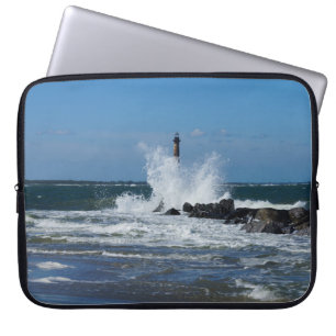 Morris Lighthouse Splash Laptop Sleeve