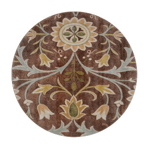 Morris Little Flower Art Nouveau Detail Cutting Board