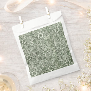 Morris Marigold Vintage 1875 Green Floral Flower Favour Bags