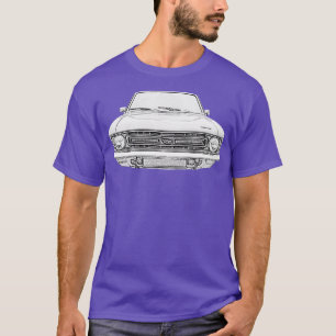 Morris Marina 1970s British classic monochrome T-Shirt