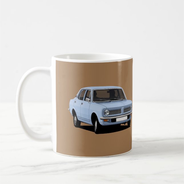 Morris Marina Sedan - Customisable - 31 colours -  Coffee Mug (Left)