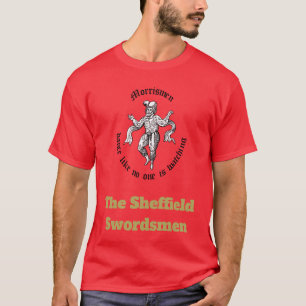 Morris Men Dance Like No One Is Watching Black T-Shirt