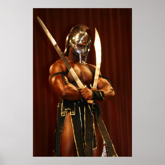 Morris Mendez as The Gladiator Poster (Front)