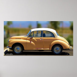 MORRIS MINOR 1000 POSTER