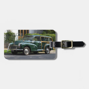 Morris Minor 1000 Traveller Luggage Tag