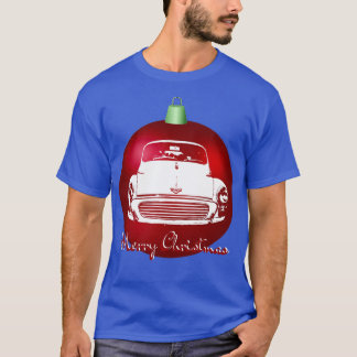 Morris Minor British classic monoblock Christmas b T-Shirt