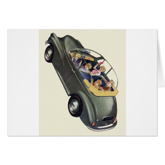 Morris Minor Card