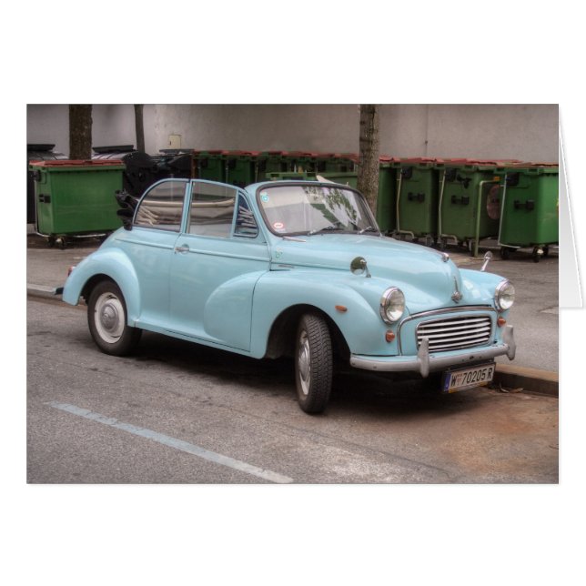 Morris Minor Convertible Tourer (Front Horizontal)