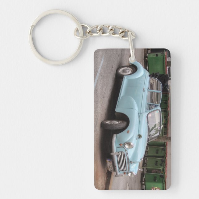 Morris Minor Convertible Tourer Key Ring (Front)