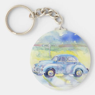 morris minor keyring