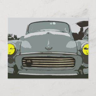 Morris Minor Postcard