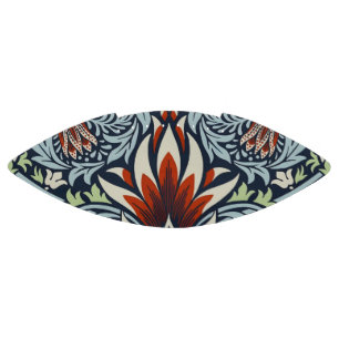 Morris Navy Blue Snakeshead Floral Wallpaper American Football