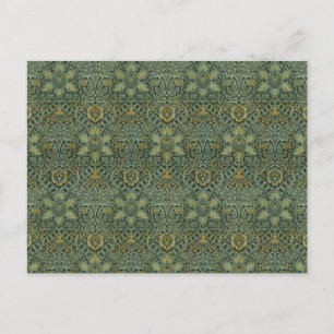 Morris Persian Elegance: The Ispahan Carpet Rug Postcard