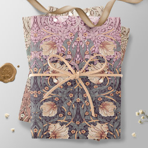 Morris Pimpernel Floral Pattern Wrapping Paper