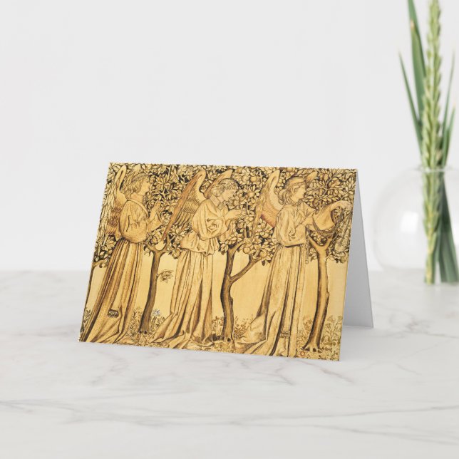 Morris - Processing Angels, fine art, Card (Front)