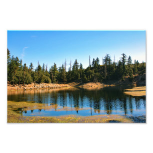 Morris Reservoir And Crystal Lake Photo Print
