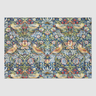 Morris - Strawberry Thief  Bird & Floral Pattern Tissue Paper