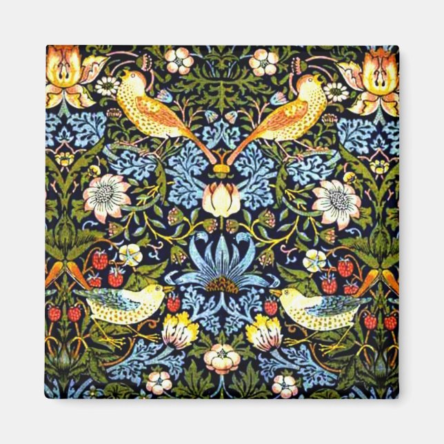 Morris - Strawberry Thief Magnet (Front)