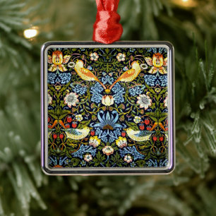Morris - Strawberry Thief Metal Tree Decoration