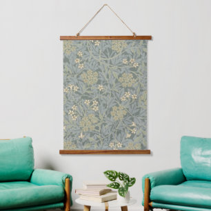 Morris Vine & Jasmine Garden Flower Classic Hanging Tapestry