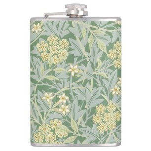 Morris Vine & Jasmine Garden Flower Classic Hip Flask