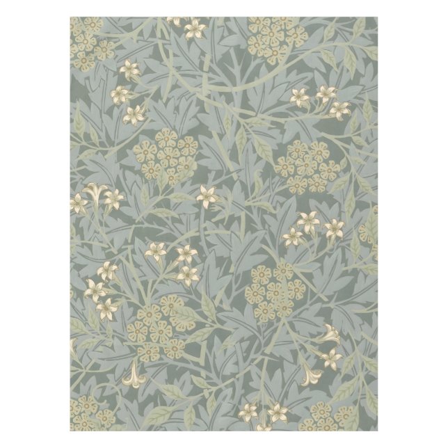 Morris Vine & Jasmine Garden Flower Classic Tablecloth (Front)