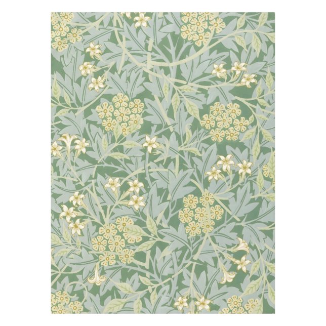 Morris Vine & Jasmine Garden Flower Classic Tablecloth (Front)