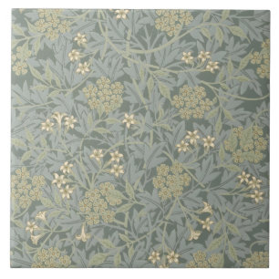 Morris Vine & Jasmine Garden Flower Classic Tile