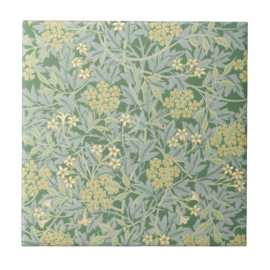 Morris Vine & Jasmine Garden Flower Classic Tile