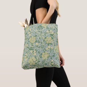 Morris Vine & Jasmine Garden Flower Classic Tote Bag