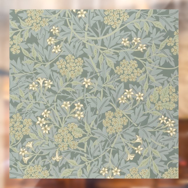 Morris Vine & Jasmine Garden Flower Classic Window Cling (Sheet 2)